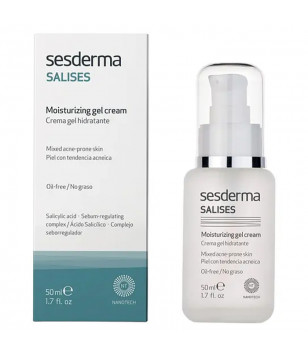 Зволожуючий крем-гель для обличчя Salises Moisturizing Gel Cream Sesderma, 50 мл