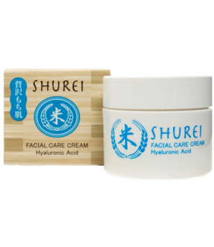 Зволожуючий крем для обличчя з гіалуроновою кислотою Facial Care Cream Hyaluronic Shurei, 48 мл