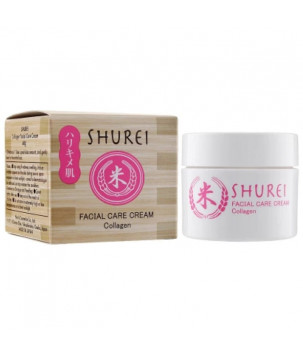 Регенеруючий ліфтинг крем для обличчя з колагеном Facial Care Cream Collagen Shurei, 48 мл