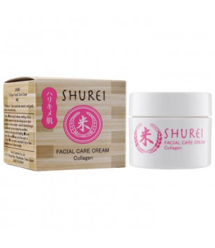 Регенеруючий ліфтинг крем для обличчя з колагеном Facial Care Cream Collagen Shurei, 48 мл
