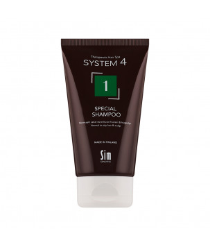 Sim Sensitive Шампунь System 4 №1 Special Shampoo для нормальної шкіри голови і схильної до жирності, 75 мл