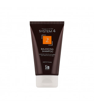 Sim Sensitive Шампунь System 4 №2 Balancing Shampoo для сухих, окрашенных и повреждённых волос, 75 м