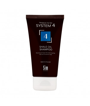 Sim Sensitive Шампунь System 4 №4 Shale Oil Shampoo для жирной и чувствительной кожи головы, 75 мл