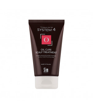 Sim Sensitive Пилинговая маска System 4 O Oil Cure для очищения кожи головы, 75 мл
