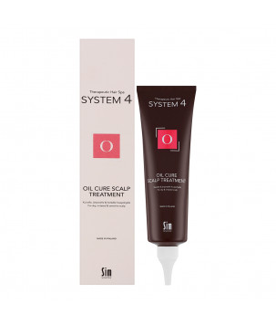 Sim Sensitive Пілінгова маска System 4 O Oil Cure для очищення шкіри голови, 150 мл