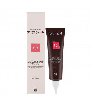 Sim Sensitive Пілінгова маска System 4 O Oil Cure для очищення шкіри голови, 150 мл