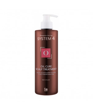 Sim Sensitive Пилинговая маска System 4 O Oil Cure для очищения кожи головы, 500 мл