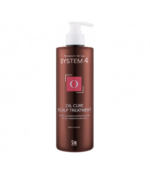 Sim Sensitive Пілінгова маска System 4 O Oil Cure для очищення шкіри голови, 500 мл