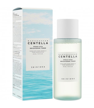 Тонер освітлювальний на основі гіалуронової кислоти Madagascar Centella Hyalu-Cica Brightening Toner Skin1004,