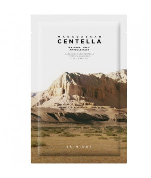 Зволожуюча гелева маска з центелою Madagascar Centella Watergel Sheet Ampoule Mask Skin1004, 25 мл