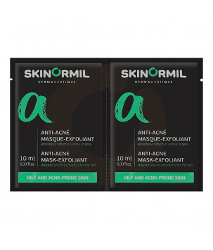 Skinormil Маска-скраб 2в1 Anti-Acne MAsk-Exfoliant, 2x10 мл