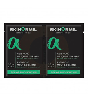 Skinormil Маска-скраб 2в1 Anti-Acne MAsk-Exfoliant, 2x10 мл