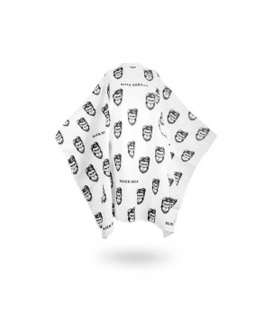 Slick Gorilla Перукарська накидка Barber Cape White