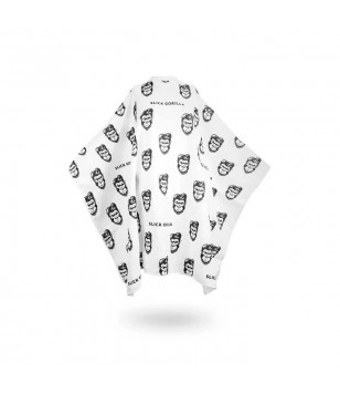 Slick Gorilla Парикмахерская накидка Barber Cape White