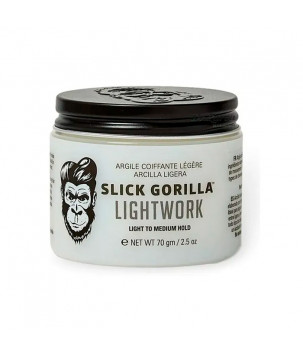 Slick Gorilla Глина для укладання волосся середньої фіксації Lightwork, 70 гр