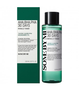 Тонер для лица AHA. BHA. PHA 30Days Miracle Toner Some By Mi, 150 мл