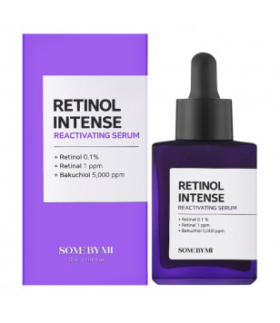 Интенсивная сыворотка для лица с ретинолом Retinol Intense Reactivating Serum Some By Mi, 30 мл