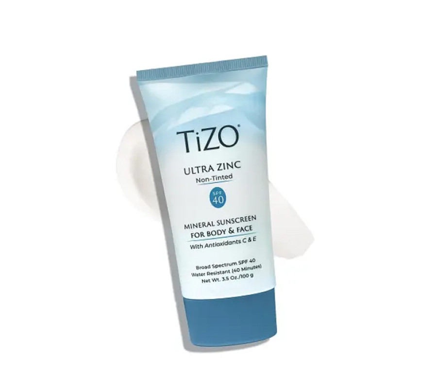 Крем для тела и лица  без оттенка Ultra Zinc Body & Face Non-Tinted SPF 40 TiZO, 100 мл