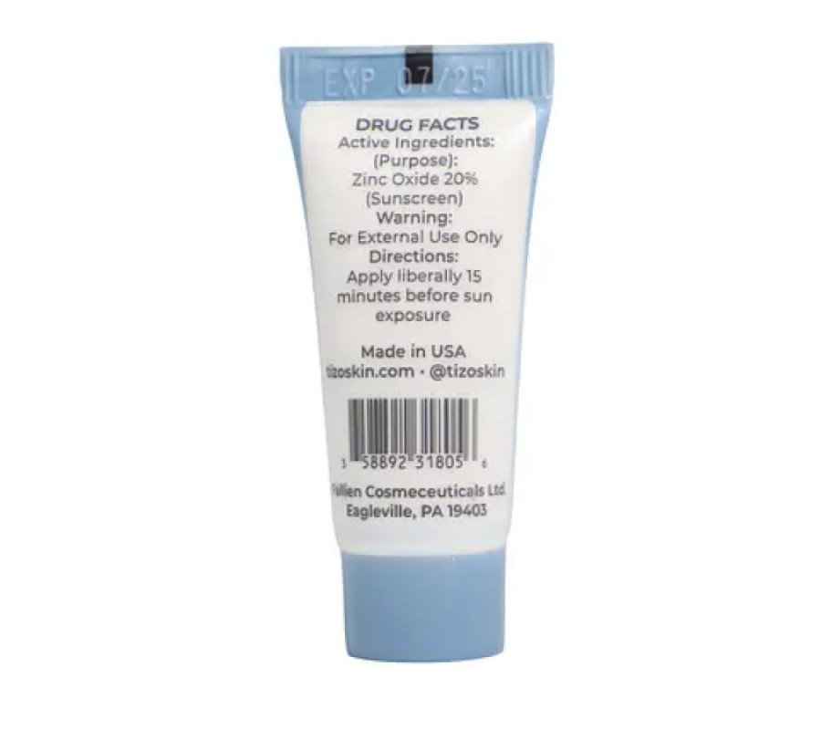 Крем для тела и лица  без оттенка Ultra Zinc Body & Face Non-Tinted SPF 40 mini TiZO, 5 мл