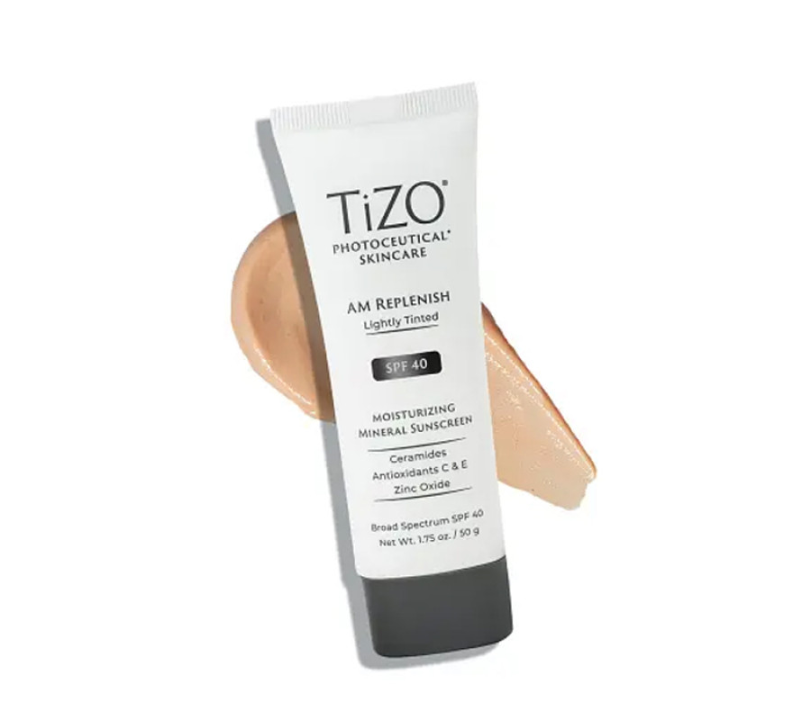 Крем денний  Photoceutical Skincare AM Replenish Lightly Tinted SPF 40 TiZO, 50 мл