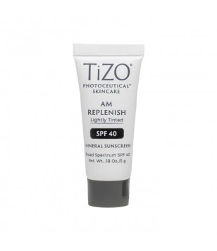 Крем денний  Photoceutical Skincare AM Replenish Lightly Tinted SPF 40 mini TiZO, 5 мл