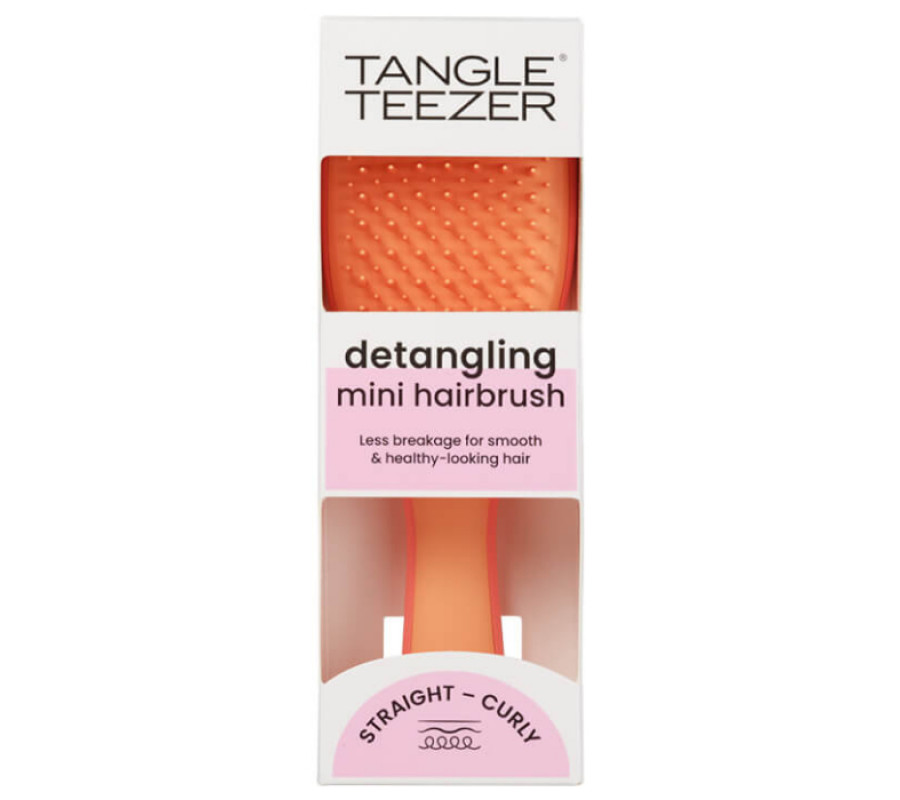 Tangle Teezer The Ultimate Detangler Mini Salmon Pink & Apricot — щётка для волос 
