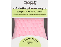Tangle Teezer The Scalp Exfoliator and Massager Pretty Pink — щітка для масажу голови