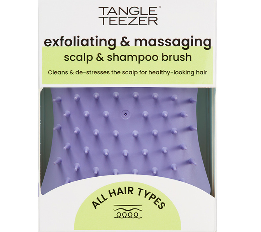 Tangle Teezer The Scalp Exfoliator And Massager Lavender Lite — щетка для массажа головы