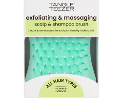 Tangle Teezer The Scalp Exfoliator And Massager Green Whisper — щітка для масажу голови
