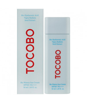 Зволожуюче сонцезахисне крем-молочко Bio Watery Sun Cream SPF50+ PA++++ TOCOBO, 50 мл