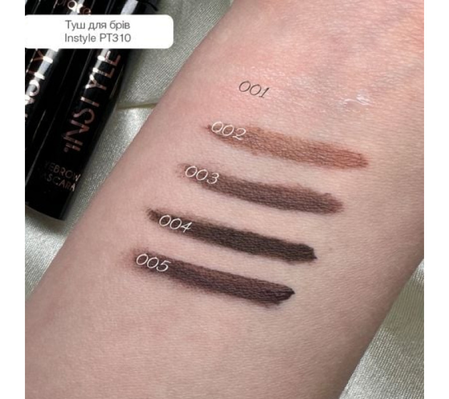 Туш для брів Instyle Eyebrow Mascara TopFace 004 - Coffee, 5 мл