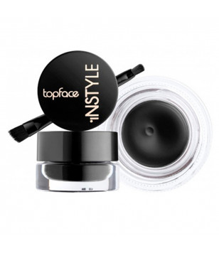 Підводка гелева для очей Instyle Gel Eyeliner TopFace 001 - Black, 3.5 г