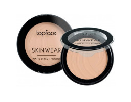 Пудра компактна Skin Wear Matte Effect TopFace 02, 10 г