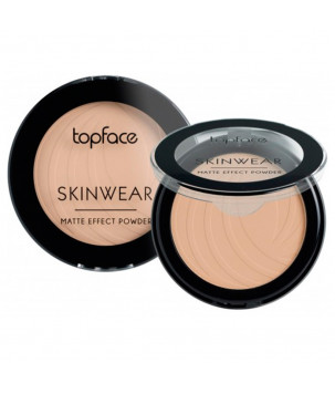 Пудра компактная Skin Wear Matte Effect TopFace 04,  10 г