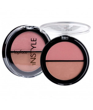 Рум'яна для обличчя Instyle Twin Blush On TopFace 004, 10 г