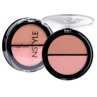 Рум'яна для обличчя Instyle Twin Blush On TopFace 005, 10 г