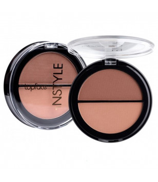 Румяна для лица Instyle Twin Blush On TopFace 007,  10 г