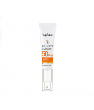 Сонцезахисний крем для обличчя SPF50+ Sun Protect Anti Shine Cream TopFace , 30 мл