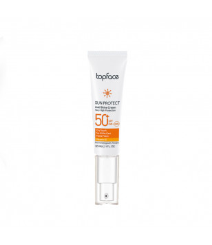 Сонцезахисний крем для обличчя SPF50+ Sun Protect Anti Shine Cream TopFace , 30 мл