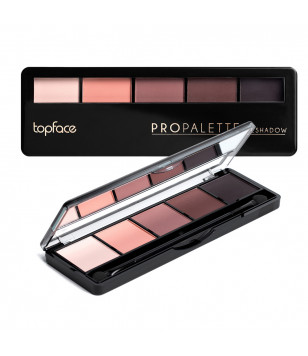 Палитра теней для век Pro Palette Eyeshadow Topface 015,  8 г
