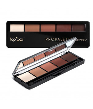 Палітра тіней для повік Pro Palette Eyeshadow Topface 018, 8 г