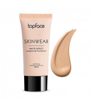 Тональний крем Skinwear Matte Effect SPF 15 Topface 02, 30 мл