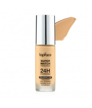 Тональний крем для обличчя Super Match 24H Foundation Topface 007 - Warm Almond, 30 мл