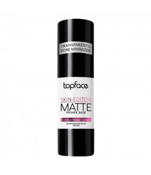 База под макияж с матовым эффектом Matte Primer Base TopFace 02-Transparent,  31 мл