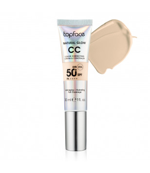 СС-крем і консилер 2 в 1 CC Color Correcting Cream and Concealer Topface 007, 30 мл