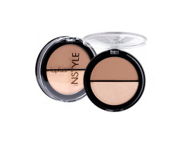 Пудра-хайлайтер для лица Instyle Highlighter Powder Contour Topface 01,  10 г