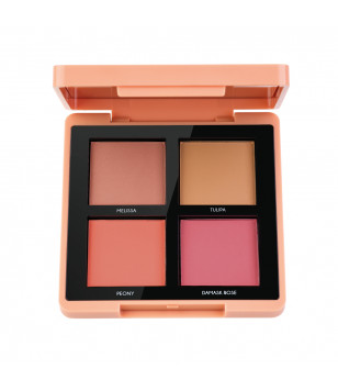 Палетка румян Maestro Academy Blush Bouquet Topface 001 - Floral Harmony,  1шт