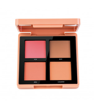 Палетка рум'ян Maestro Academy Blush Bouquet Topface 002 - Fiesta, 1шт