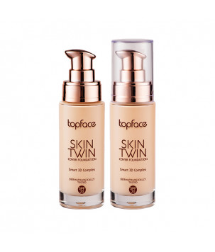 Тональний крем Skin Twin Cover Foundation TopFace 01, 32 мл