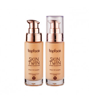 Тональний крем Skin Twin Cover Foundation TopFace 06, 32 мл